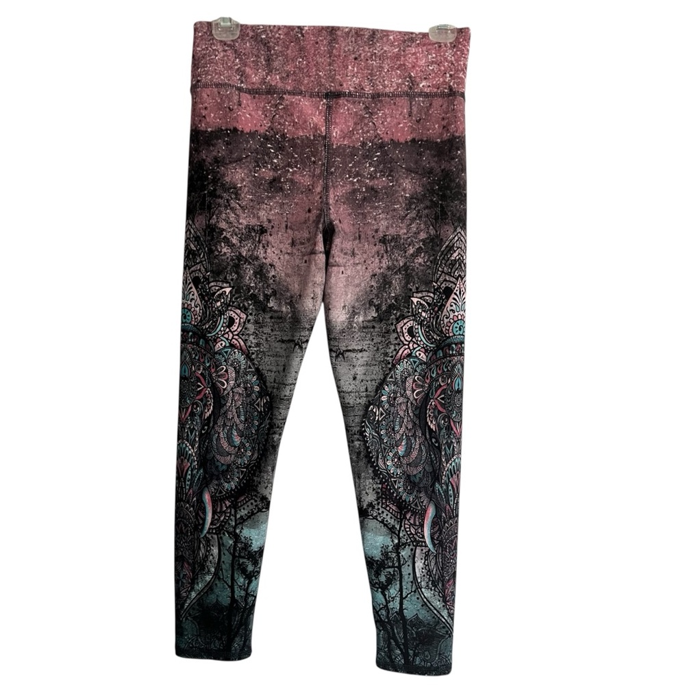 Evolution and Creation Workout Yoga Leggings Medium